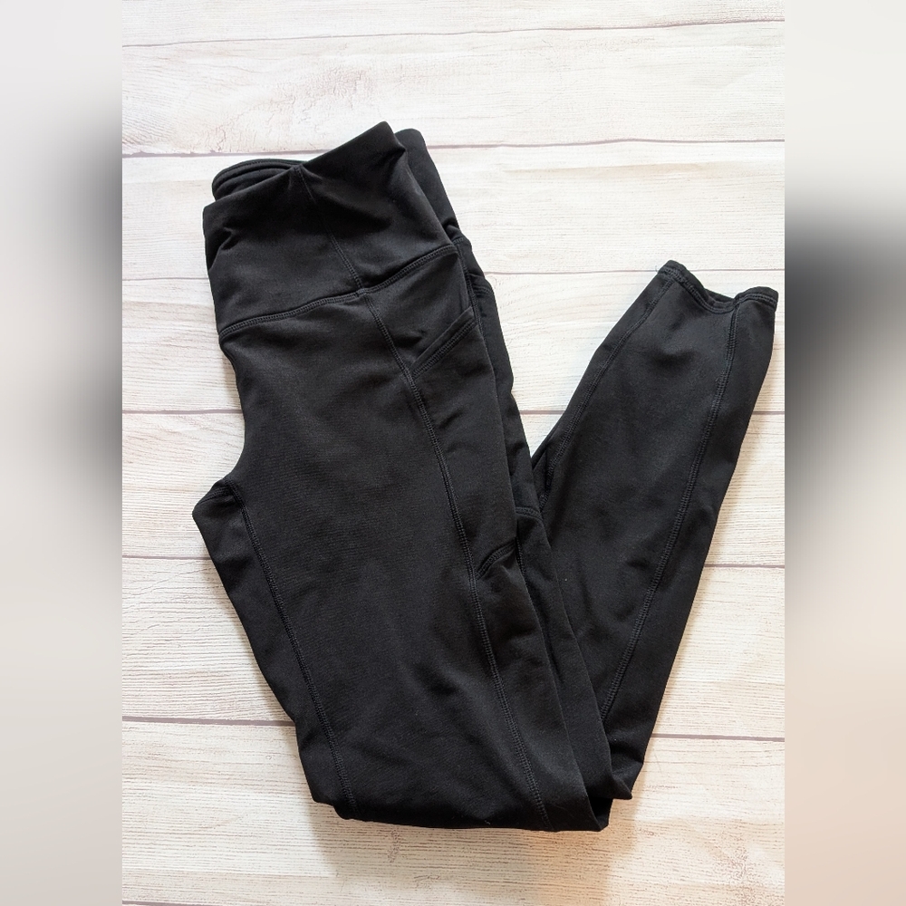 RBX High Waisted Black Leggings. Size Medium